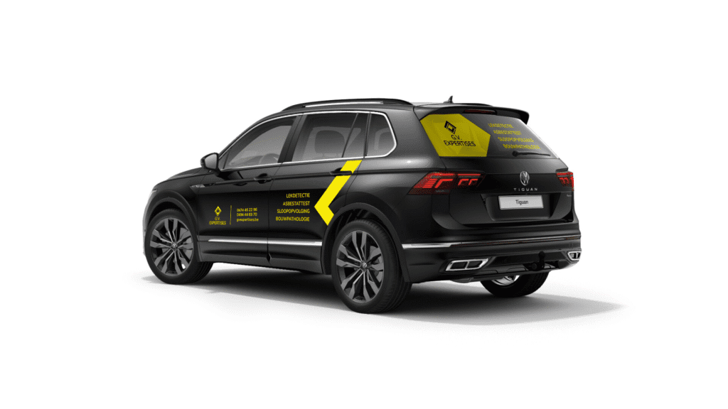 ontwerp car wrap volkswagen tiguan